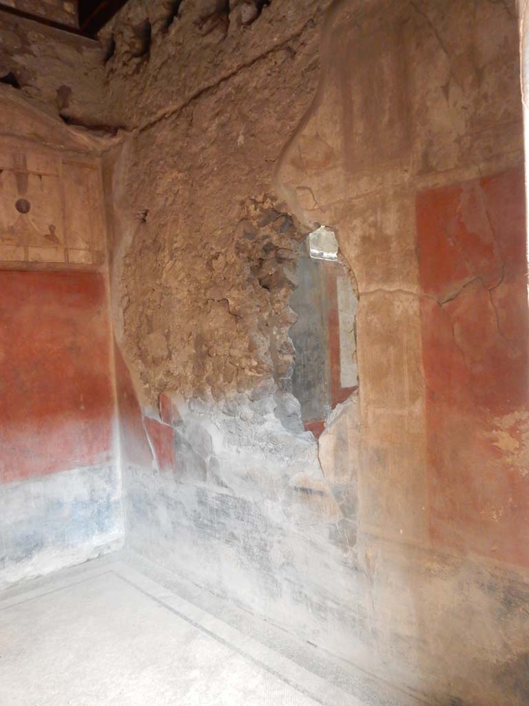 I.6.15 Pompeii. June 2019. Room 11, south wall. Photo courtesy of Buzz Ferebee.