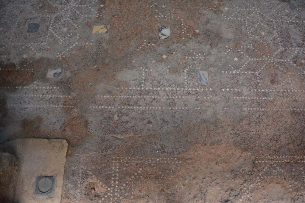 I.6.15 Pompeii. March 2019. Room 6, detail of flooring in tablinum.
Foto Annette Haug, ERC Grant 681269 DCOR


