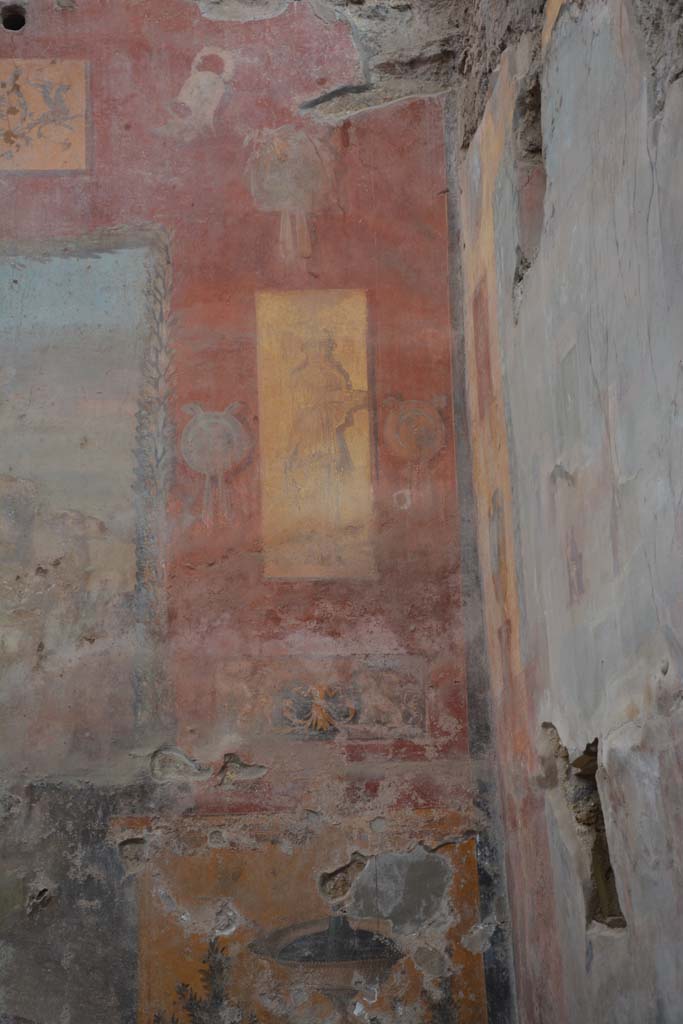 I.6.15 Pompeii. March 2019. Room 9, looking towards east end of north wall of small garden.   
Foto Annette Haug, ERC Grant 681269 DCOR
