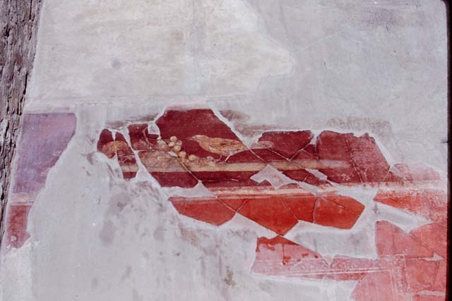 I.7.1 Pompeii. December 2006.  Remains of table in peristyle.