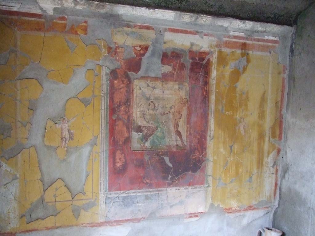 I.7.7 Pompeii. December 2006. South wall of cubiculum.