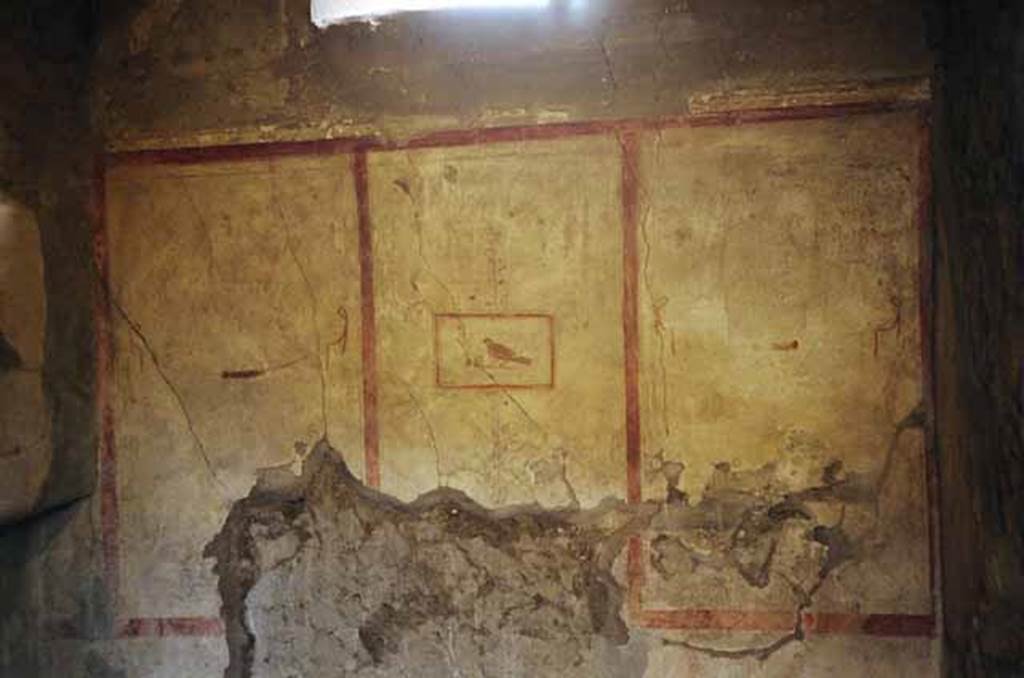 I.8.9 Pompeii. December 2018. Room 4, looking towards recess in north wall of cubiculum in north-east corner. Photo courtesy of Aude Durand.