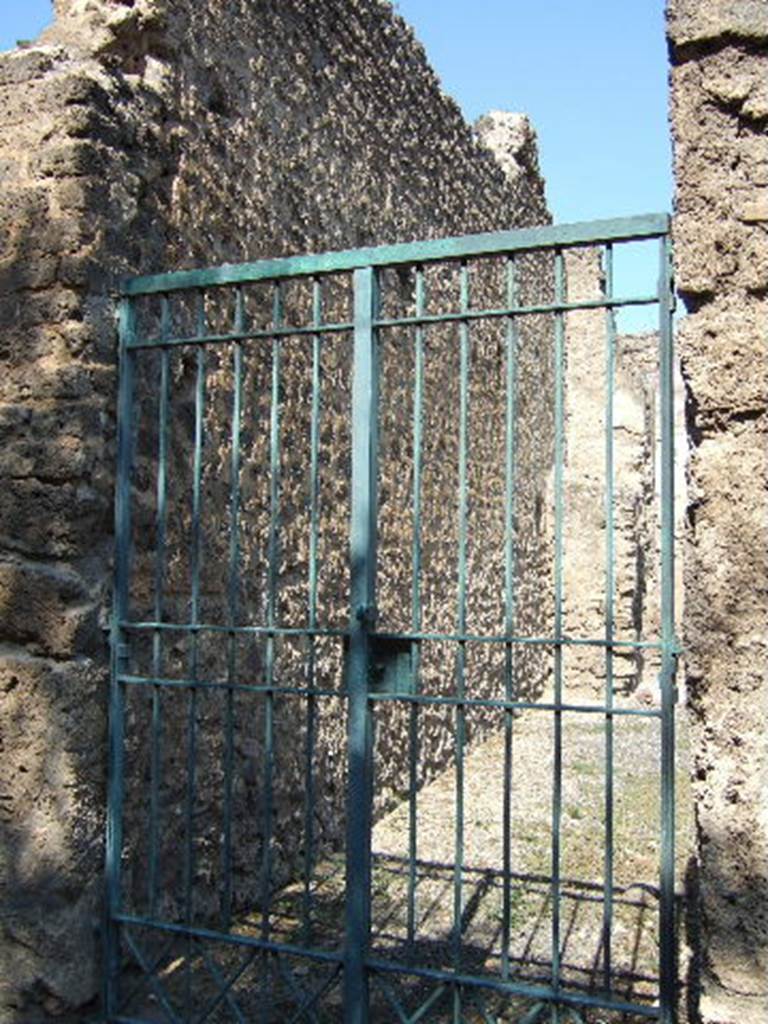 I.8.13 Pompeii. September 2005. Entrance doorway.