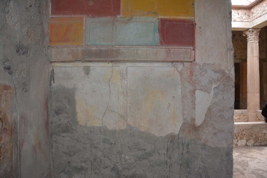 I.8.17 Pompeii. March 2019. Room 15, east wall of alcove.
Foto Annette Haug, ERC Grant 681269 DÉCOR.
