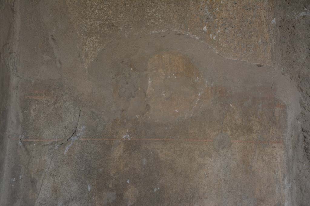I.8.17 Pompeii. March 2019. Room 3, atrium, detail from north wall on west side of doorway to room 14.
Foto Annette Haug, ERC Grant 681269 DÉCOR.

