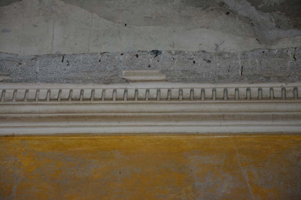 I.8.17 Pompeii. March 2019. Room 9, detail of cornice from upper east wall.
Foto Annette Haug, ERC Grant 681269 DÉCOR.

