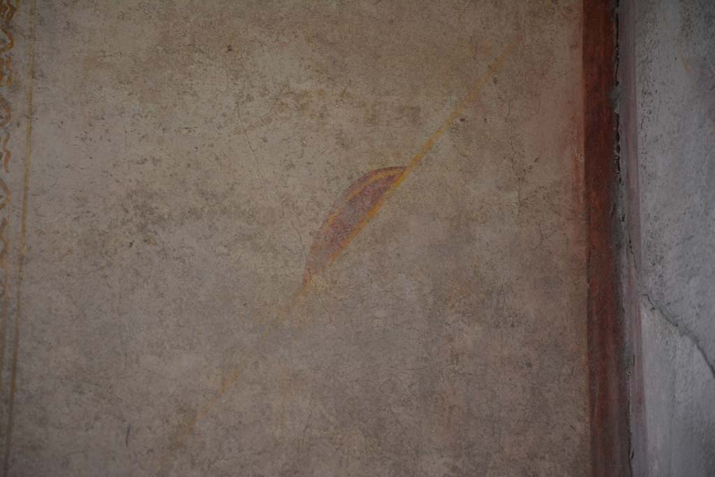 I.8.17 Pompeii. March 2019. Room 14, detail from upper north wall at east end. 
Foto Annette Haug, ERC Grant 681269 DÉCOR.

