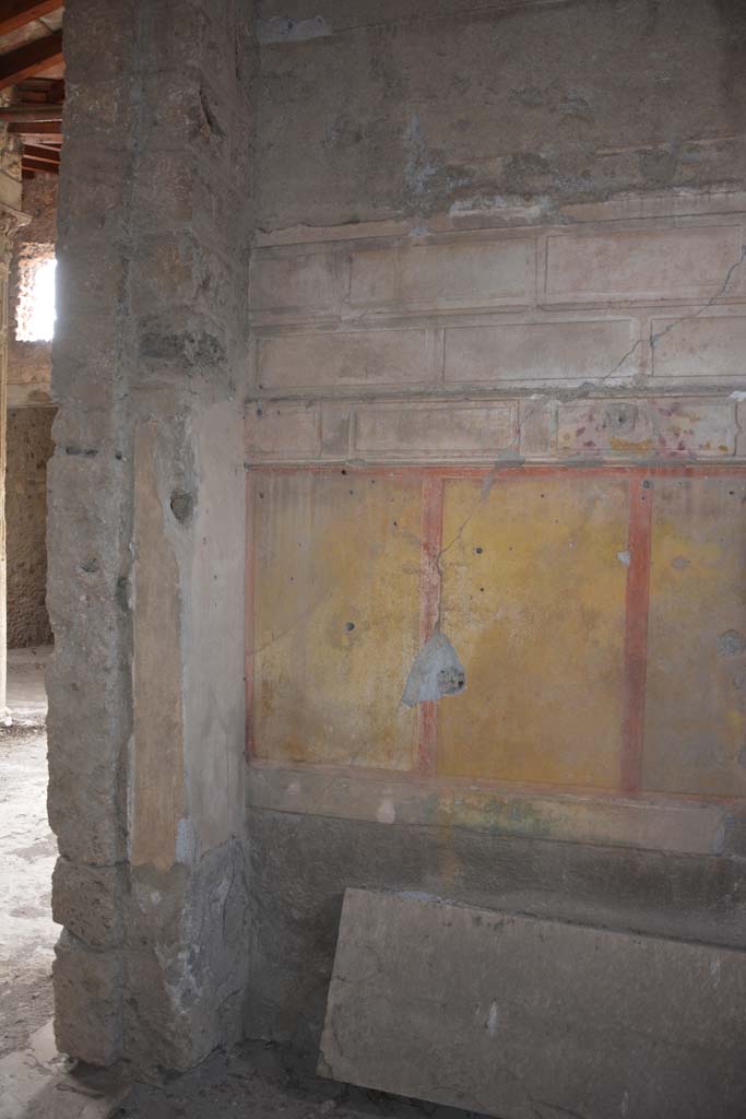 I.8.17 Pompeii. March 2019. Room 15, looking towards south-east corner and south wall.
Foto Annette Haug, ERC Grant 681269 DÉCOR.
