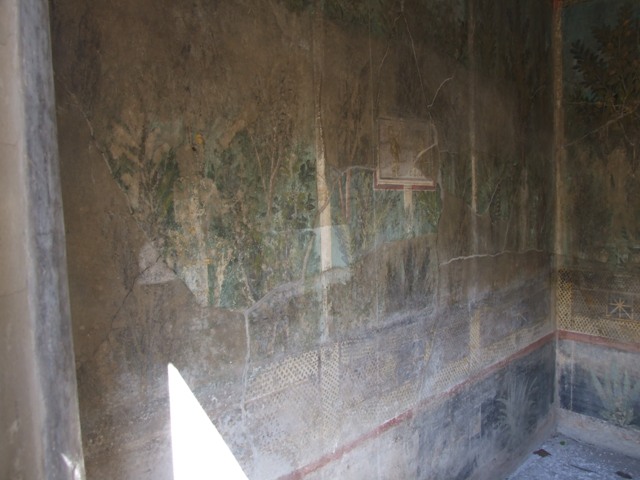 I.9.5 Pompeii. March 2009. Room 5. Cubiculum. North wall.