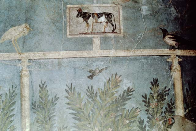 I.9.5 Pompeii. March 2009. Room 5.  Cubiculum. South wall.  Painting of Ariadne and Dionysus. See Bragantini, de Vos, Badoni, 1981. Pitture e Pavimenti di Pompei, Parte 1. Rome: ICCD.  (p.96).
