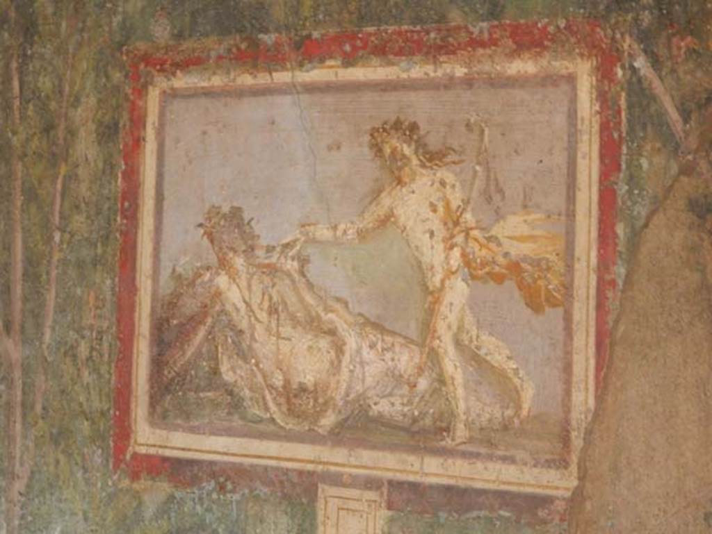 I.9.5 Pompeii. March 2009. Room 5.  Cubiculum.  Mosaic floor.