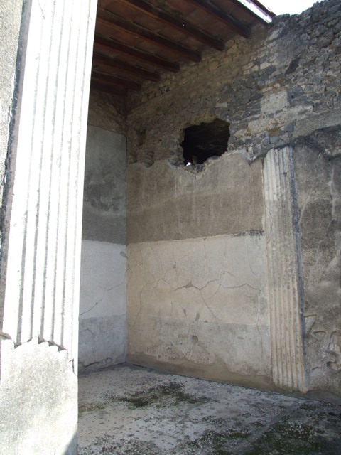 I.9.5 Pompeii. March 2009. Room 6. Ala. South wall.
