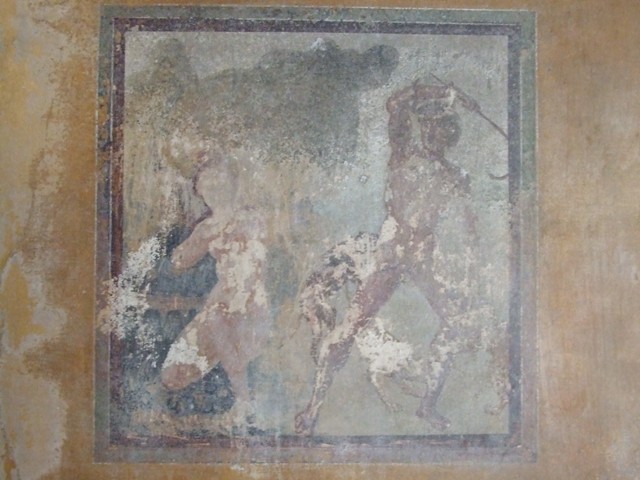 I.11.6 Pompeii. March 2009. Room 6. Garden area. East wall. 