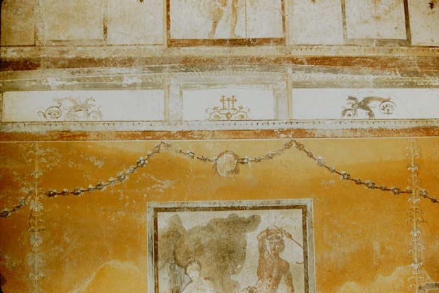 I.11.6 Pompeii. March 2009. Room 7. Triclinium. East wall.
