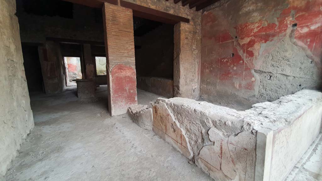 I.12.3 Pompeii. September 2017. Room 1, looking south. Photo courtesy of Klaus Heese.