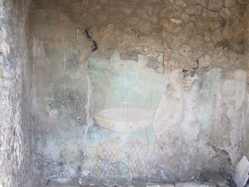 I.12.16 Pompeii.  March 2009. Room 4.  East wall. Garden painting.