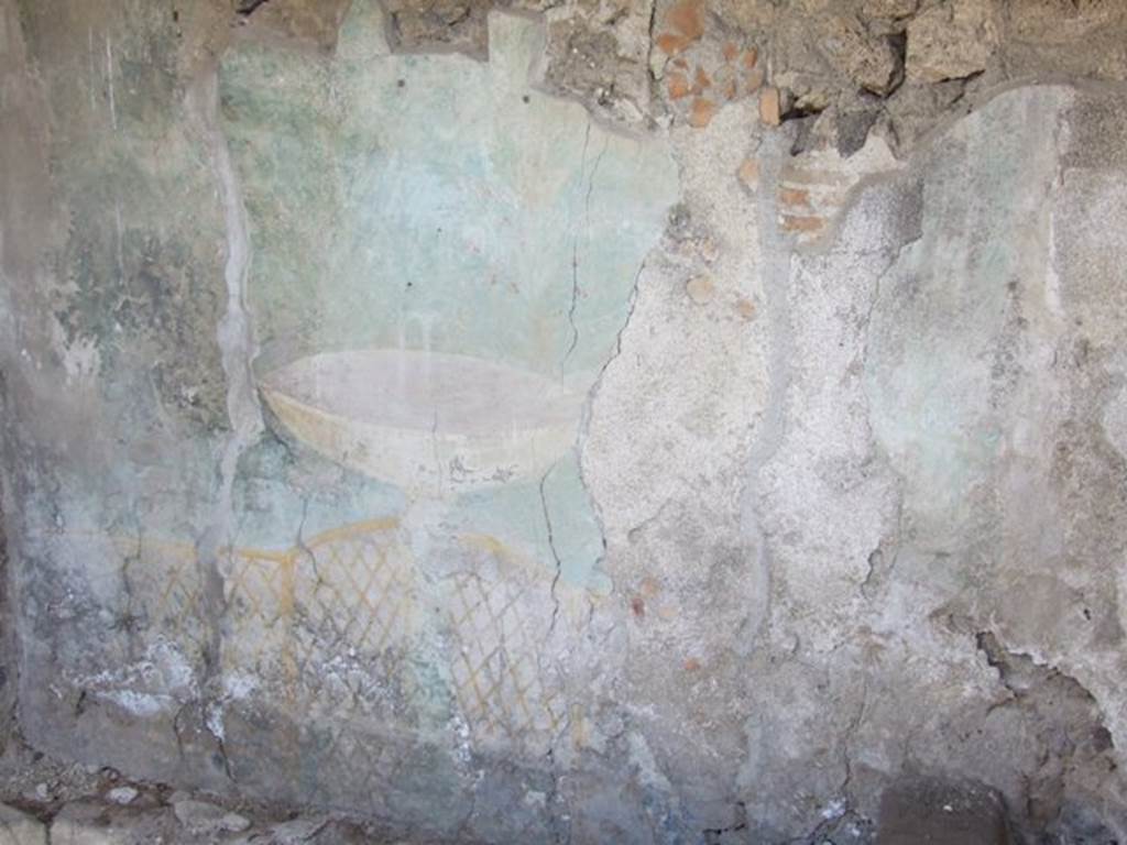I.12.16 Pompeii.  March 2009. Room 4.  East wall. Garden painting.