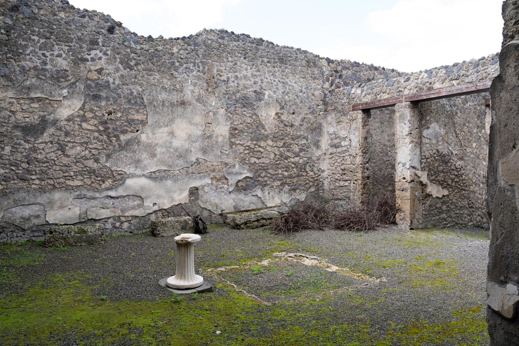 I.13.2 Pompeii. March 2023. Looking across atrium towards north-west corner, from left (east) ala. Photo courtesy of Johannes Eber.