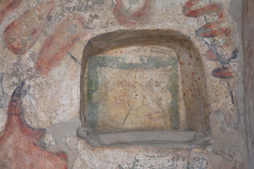I.13.2 Pompeii. October 2019. Niche on north wall of kitchen.
Foto Annette Haug, ERC Grant 681269 DÉCOR.
