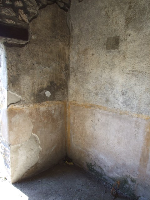 I.13.16 Pompeii.  March 2009. West wall of room on north side of entrance.