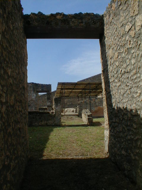 I.14.4 Pompeii. December 2007. Room 4, room in centre of north wall.