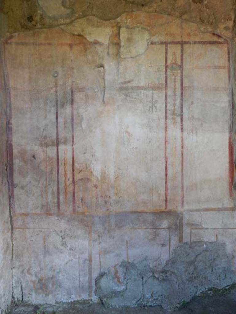 I.14.12, Pompeii. May 2018. Room 2, east wall. Photo courtesy of Buzz Ferebee