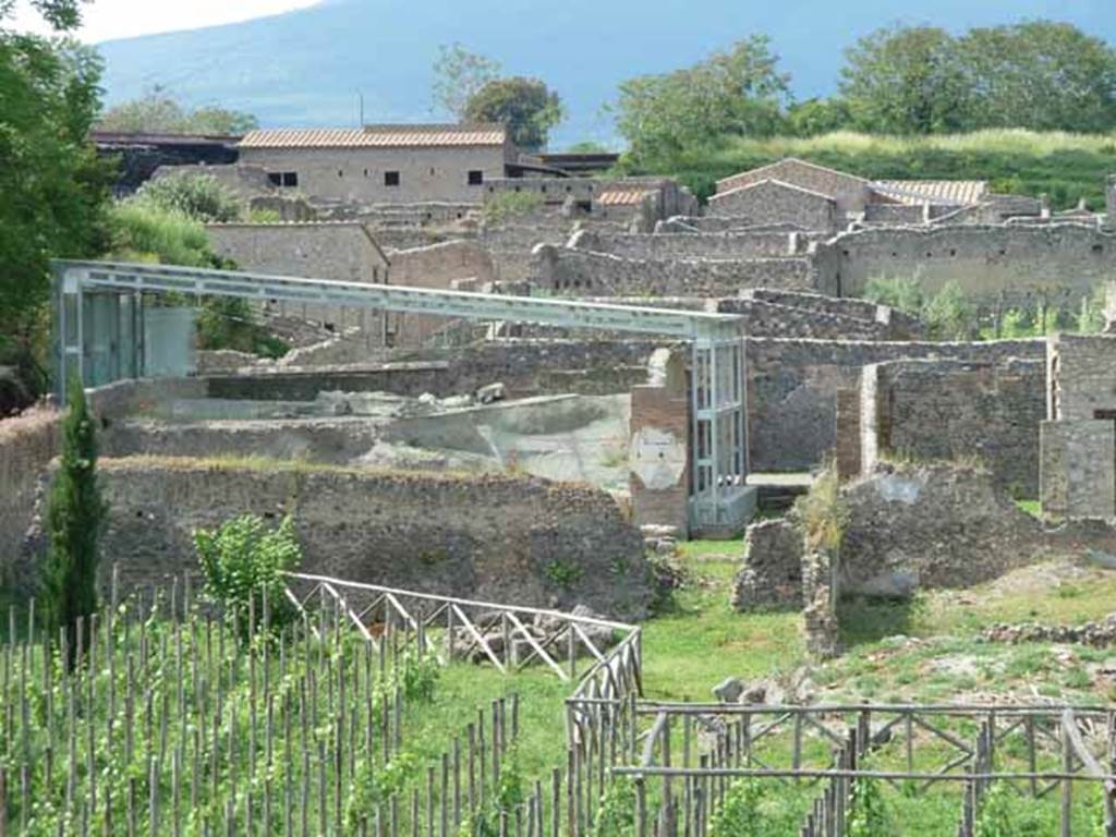 I.22.1 and I.22.2 Pompeii. May 2010. Looking north.