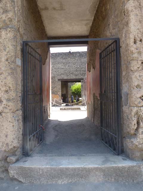 II.3.3 Pompeii. June 2012. Entrance doorway, looking south. Photo courtesy of Michael Binns.