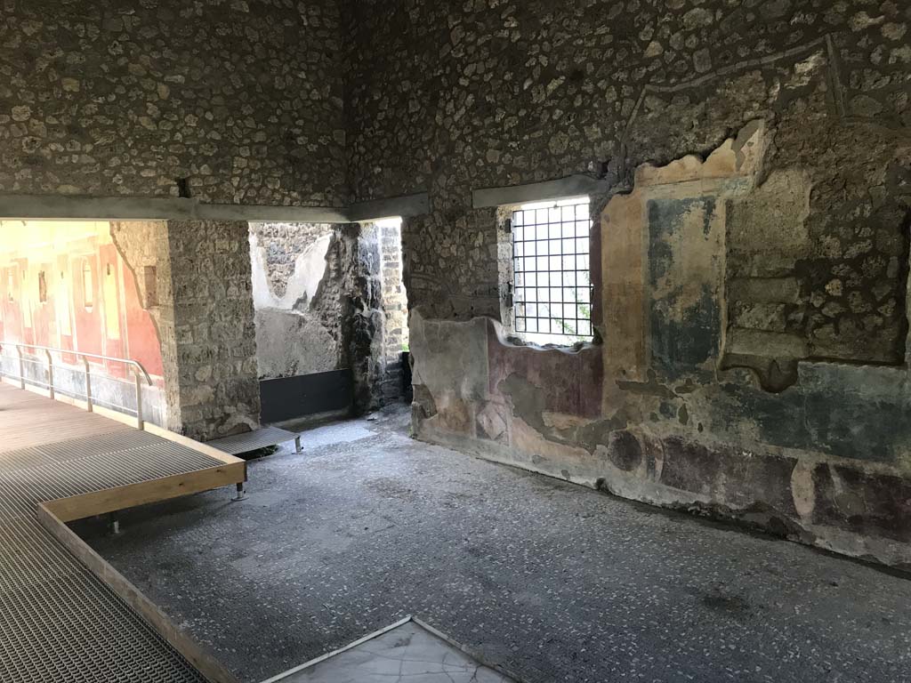 II.4.3 Pompeii. April 2019. Looking south-west across atrium. Photo courtesy of Rick Bauer.