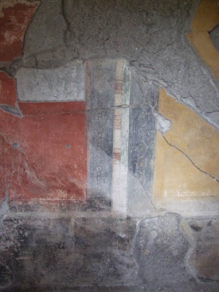 III.2.1 Pompeii.  March 2009.  Room 15.  Triclinium.  East wall.