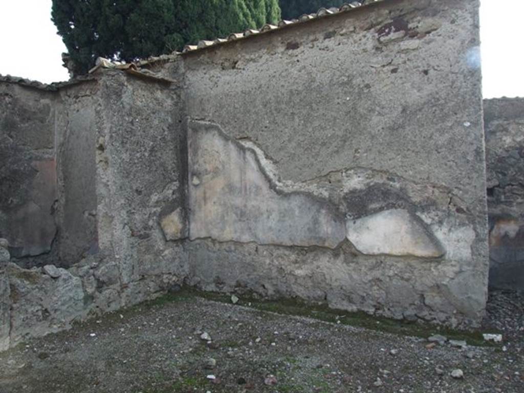 VI.1.7 Pompeii. December 2007. Room 35, south wall.