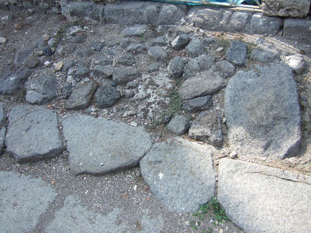 VI.1.24 Pompeii. September 2005. Looking west from entrance doorway, into room 32 (of our room numbers). According to Bragantini, this room was numbered 19. See Bragantini, de Vos, Badoni, 1983. Pitture e Pavimenti di Pompei, Parte 2. Rome: ICCD. (plan of VI.1).