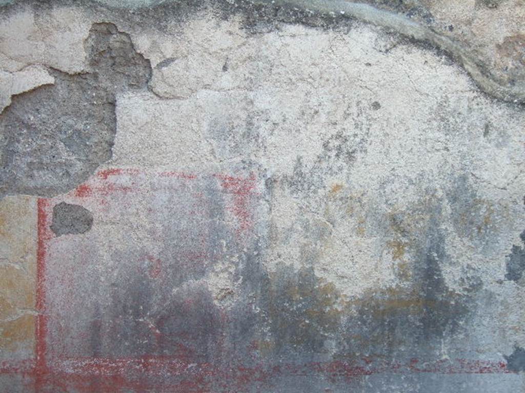 VI.2.11 Pompeii. September 2005. North wall of east ala/cubiculum (6).
