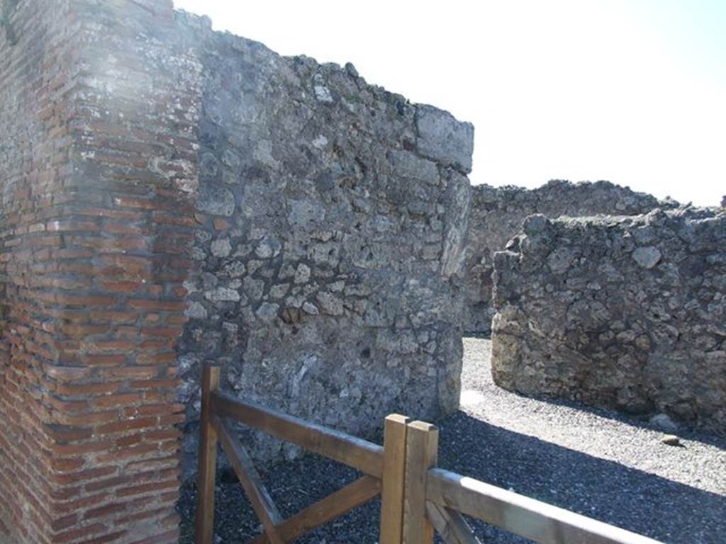 VI.7.10 Pompeii.  December 2007.  South wall.