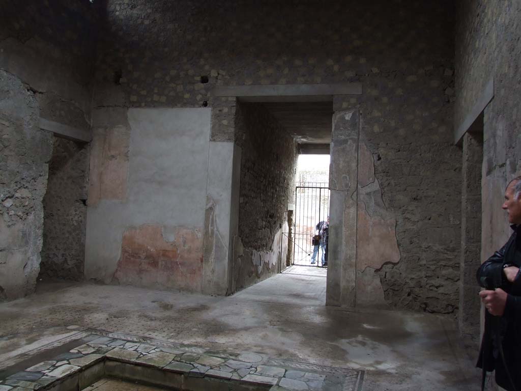 VI.8.5 Pompeii. March 2009. Room 1, south side of atrium. 