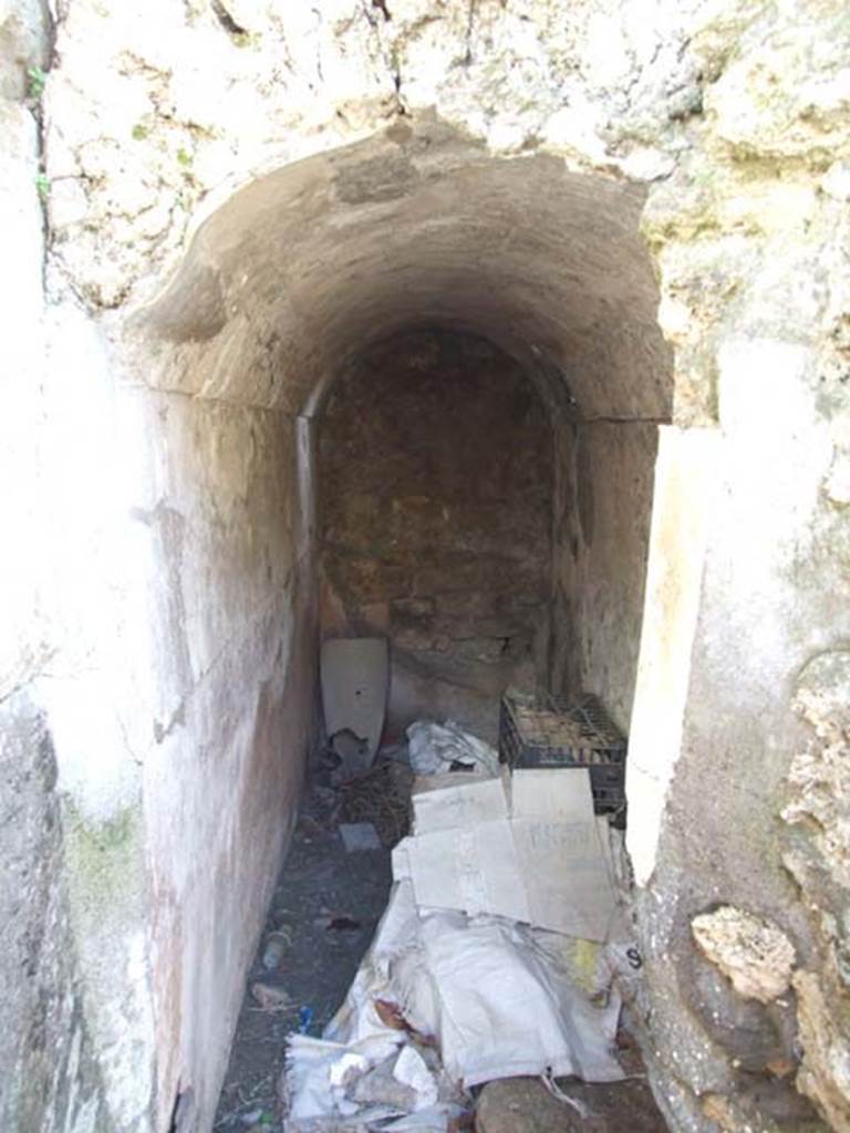 VI.8.22 Pompeii. March 2009. Room 2, arched recess in south-east corner.