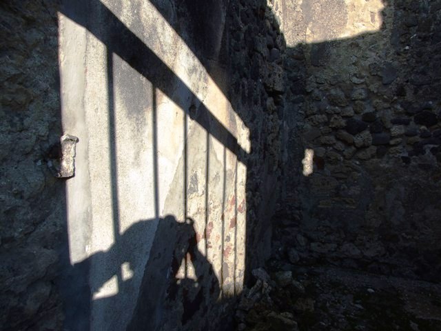 VI.9.4 Pompeii. December 2007. Floor in room 15, looking east.  