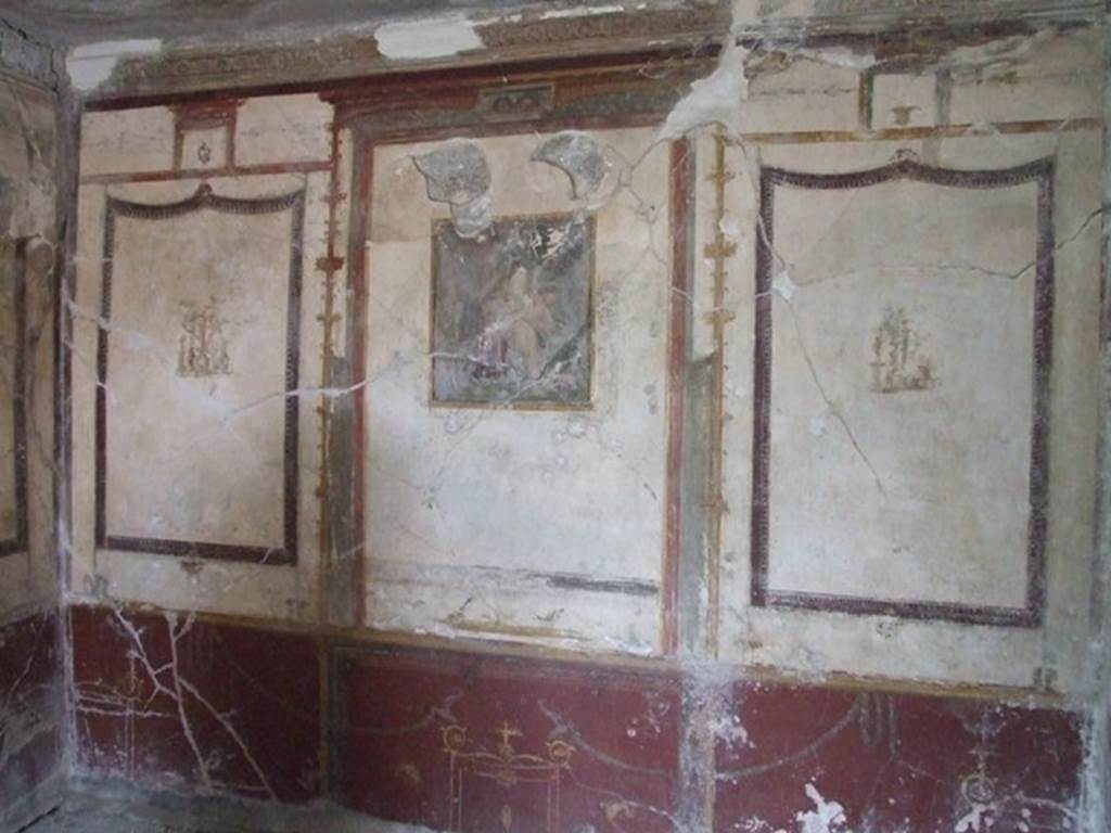 VI.9.6 Pompeii.  March 2009.  Room 21.  West wall.