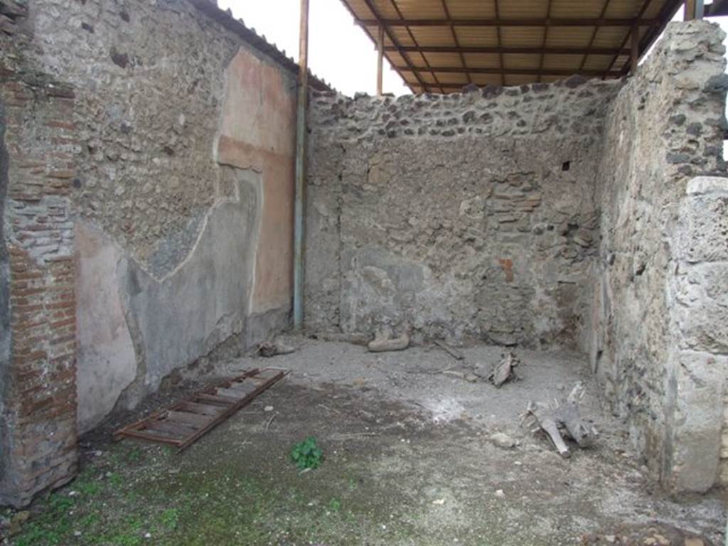 VI.9.7 Pompeii. March 2009. Room 12, triclinium, looking west.