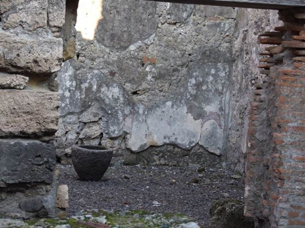 VI.14.36 Pompeii. July 2021. South wall of rear room.
Foto Annette Haug, ERC Grant 681269 DÉCOR.

