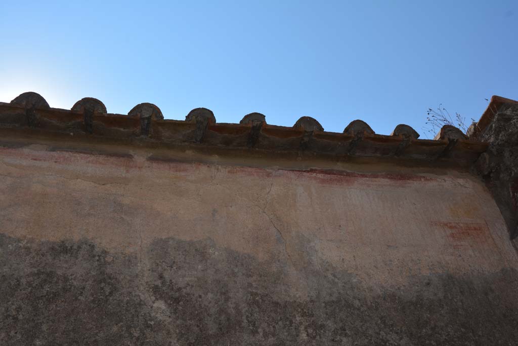 VI.14.43 Pompeii. September 2019. Room 15, upper south wall at west end.
Foto Annette Haug, ERC Grant 681269 DÉCOR.
