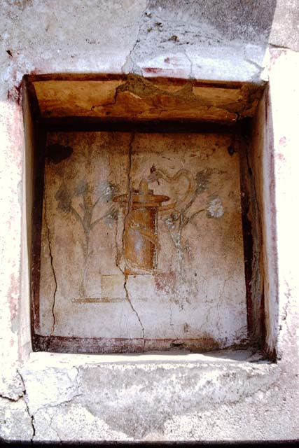 VI.14.43 Pompeii. September 2019. Room 14, north wall.
Foto Annette Haug, ERC Grant 681269 DÉCOR.
