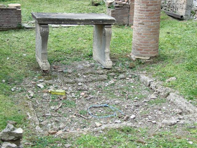 VI.15.6 Pompeii. March 2009.  Room 1.  Atrium.  Looking west.