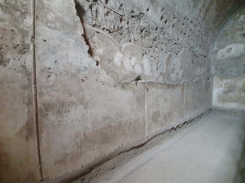 VII.1.8 Pompeii. July 2021. Tepidarium 10, north wall.    
Foto Annette Haug, ERC Grant 681269 DCOR
