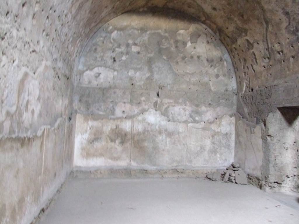 VII.1.8 Pompeii. December 2007. East end of tepidarium 10 in womens baths. 