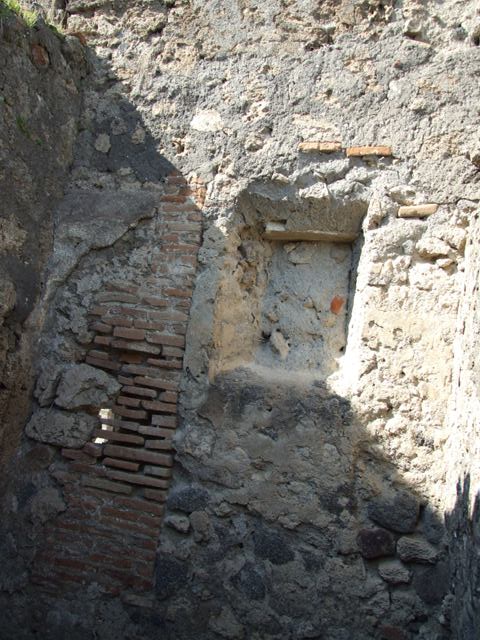 VII.4.56 Pompeii.  March 2009.  Room 1. Atrium.  Looking south east.