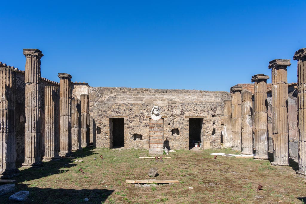 VII.8.1 Pompeii. October 2023. Looking north across Temple. Photo courtesy of Johannes Eber.