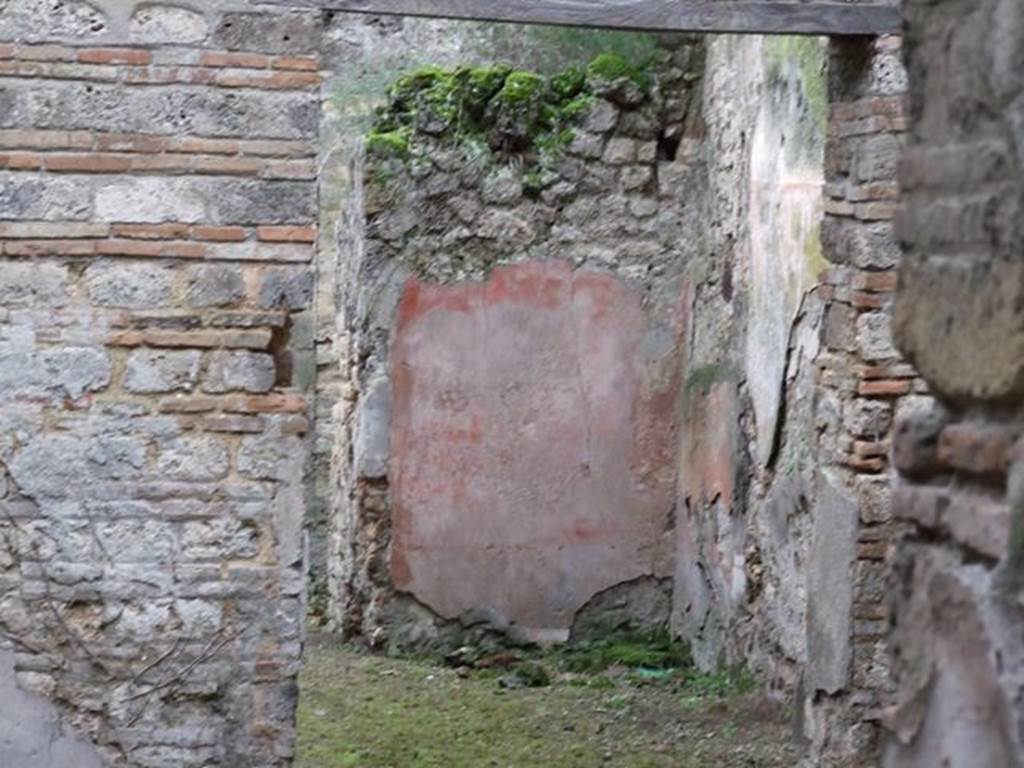 VII.11.11 Pompeii. December 2006. Doorway to room at rear of atrium, in south-west corner.