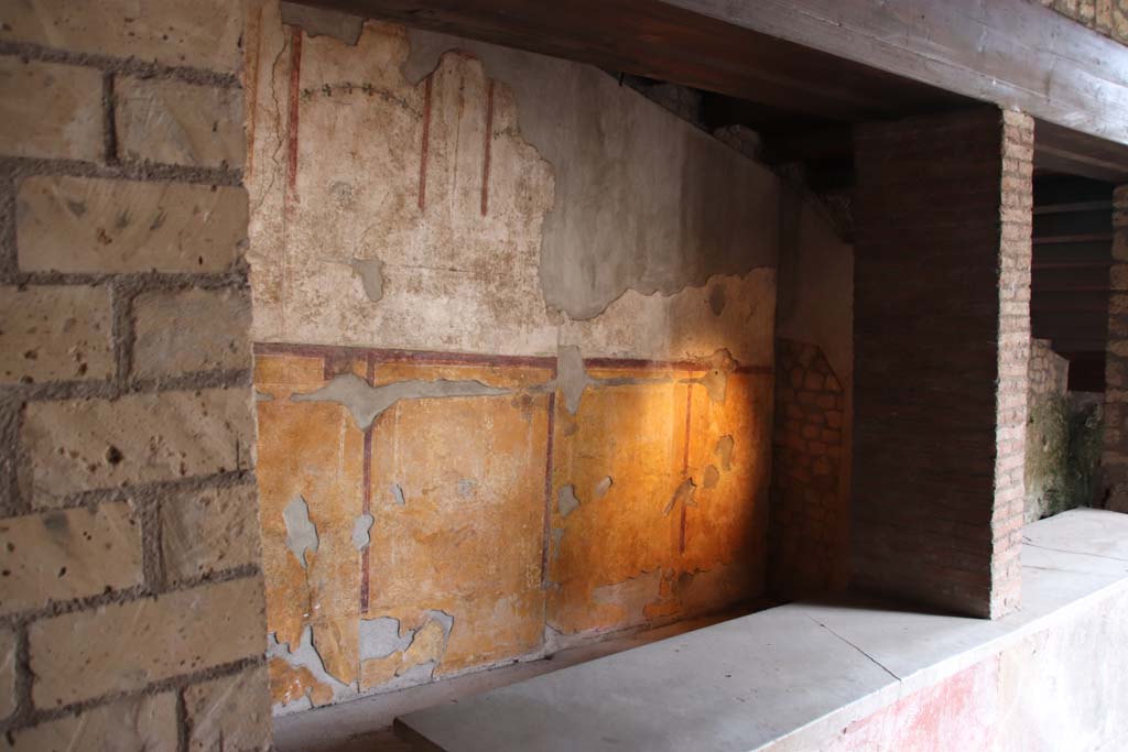VII.16.a Pompeii. October 2020. Corridor A, south wall. Photo courtesy of Klaus Heese.