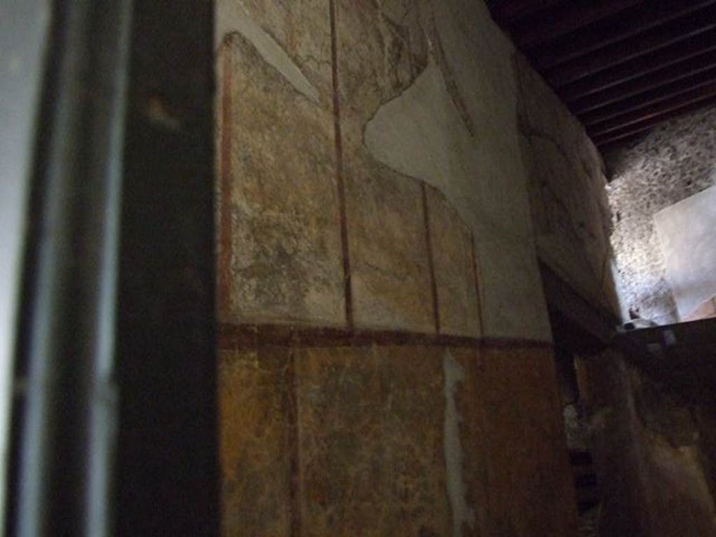VII.16.a Pompeii. December 2006. Corridor D, north wall.